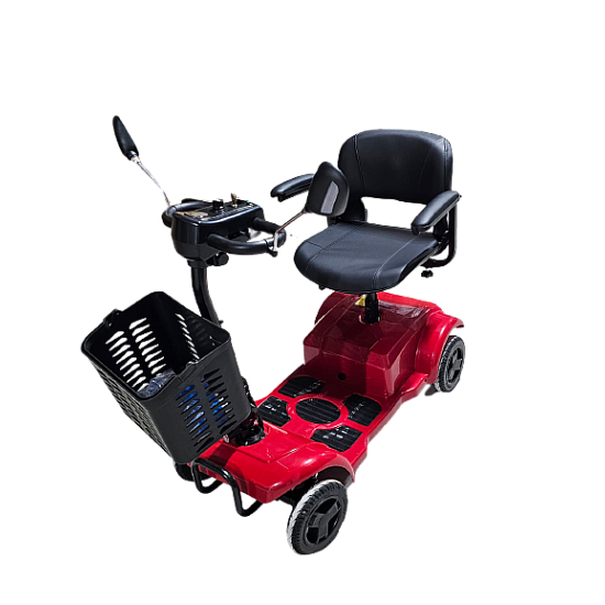 Cărucior electric cu 4 roti RDB LYG 005 fara permis, 180 W, autonomie 10-15 km, 2022, 8km/h