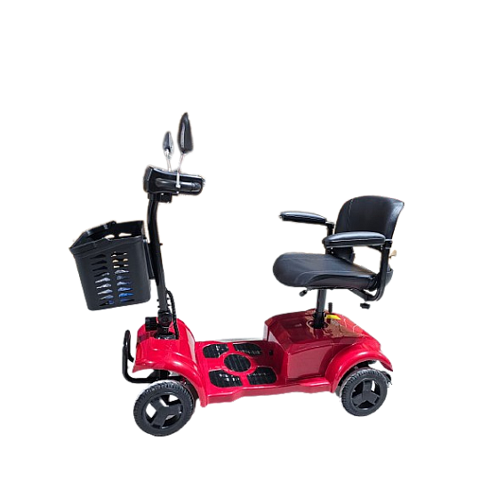 Cărucior electric cu 4 roti RDB LYG 005 fara permis, 180 W, autonomie 10-15 km, 2022, 8km/h