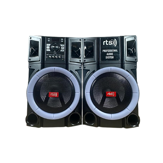 RTS 129 Sistem Audio Profesional cu Amplificator Bluetooth și Iluminare LED