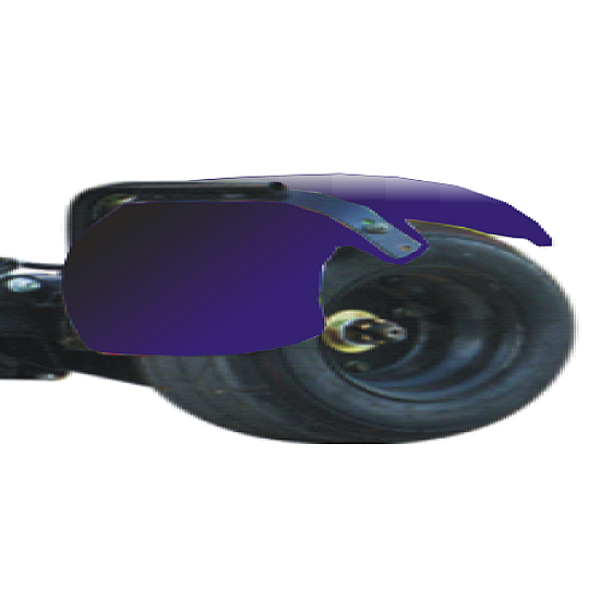 Roata din spate fara cauciuc (janta) (City Coco)