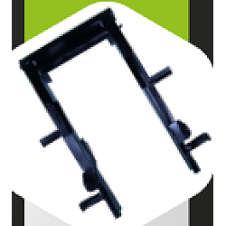 Furca bascula roata spate VSX