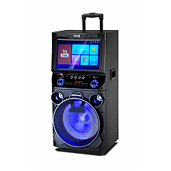 Boxă portabilă RTS-8015 cu tabletă integrată Boxă portabilă RTS-8015 cu tabletă integrată