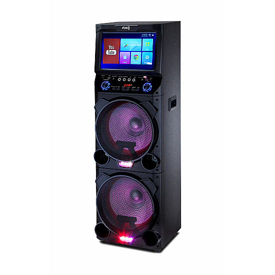 Boxa RTS-8215 Smart cu Tabletă & Microfon Wireless